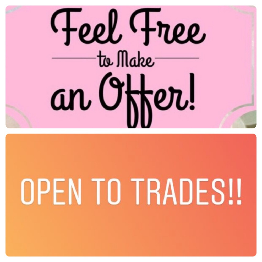 OPEN TO OFFERS AND TRADES